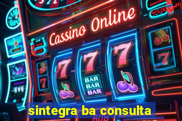 sintegra ba consulta